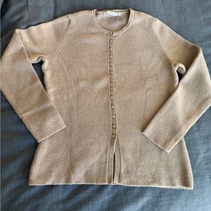 Abercrombie & Fitch Light Tan Cardigan